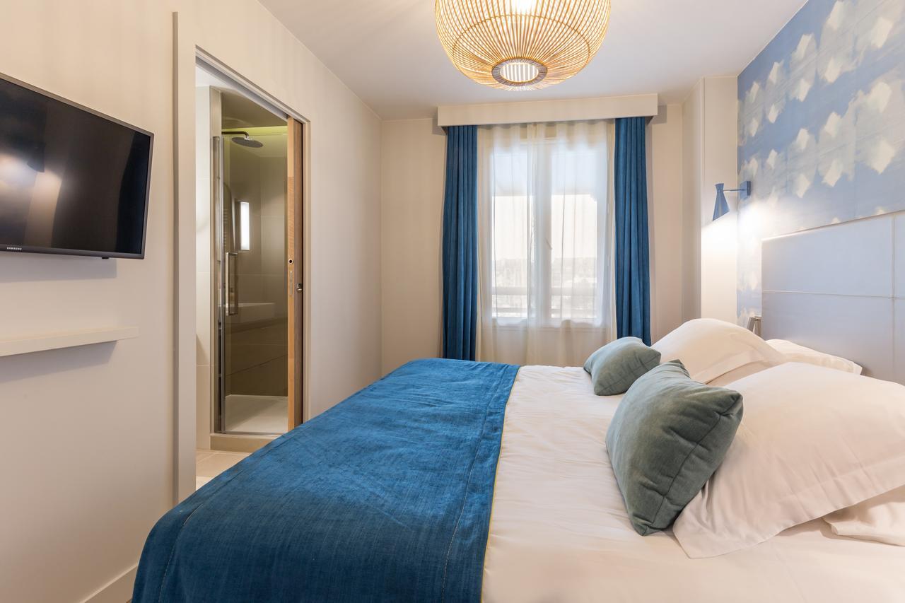 Résidence Pierre&Vacances Premium Presqu'Ile de la Touques Deauville Chambre photo A room at the hotel
